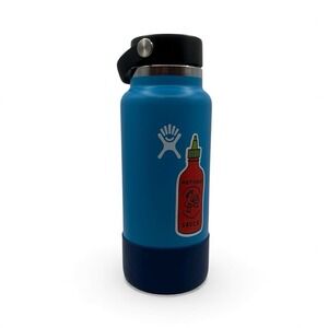Hydro Flask Water Bottle 32OZ  Stainless Steel  Wide Mouth lid